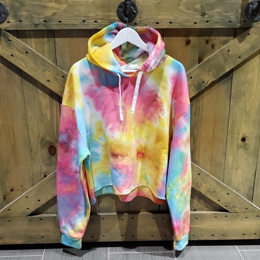 Colorful Tie-Dye Women's Hoodie